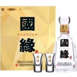 國緣 100ml セット アルコール42% 國緣中國白酒42° 100ml禮盒裝